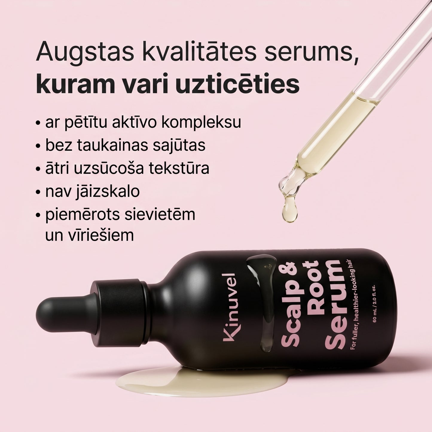 Serums galvas ādai un matu saknēm