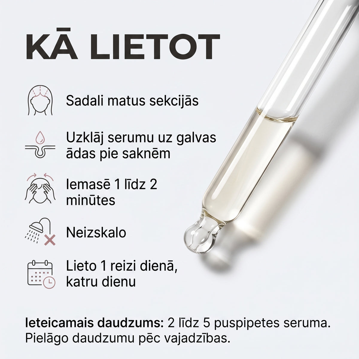 Matu sakņu serums