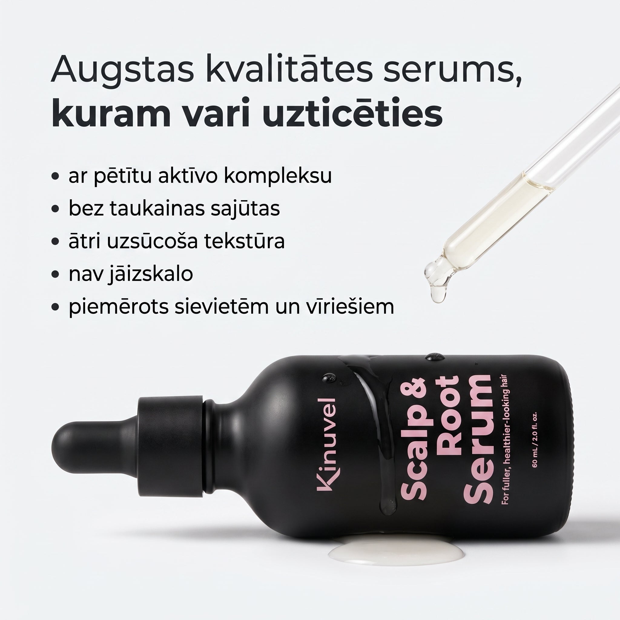 Serums galvas ādai un matu saknēm