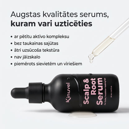 Serums galvas ādai un matu saknēm