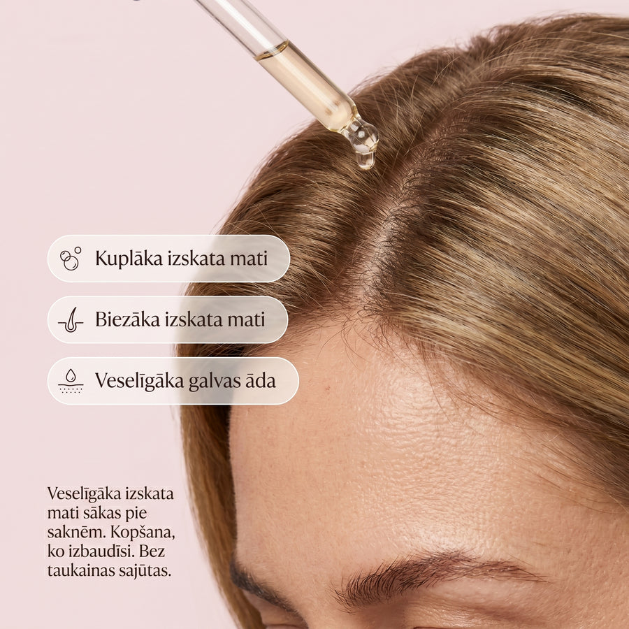 Serums galvas ādai un matu saknēm